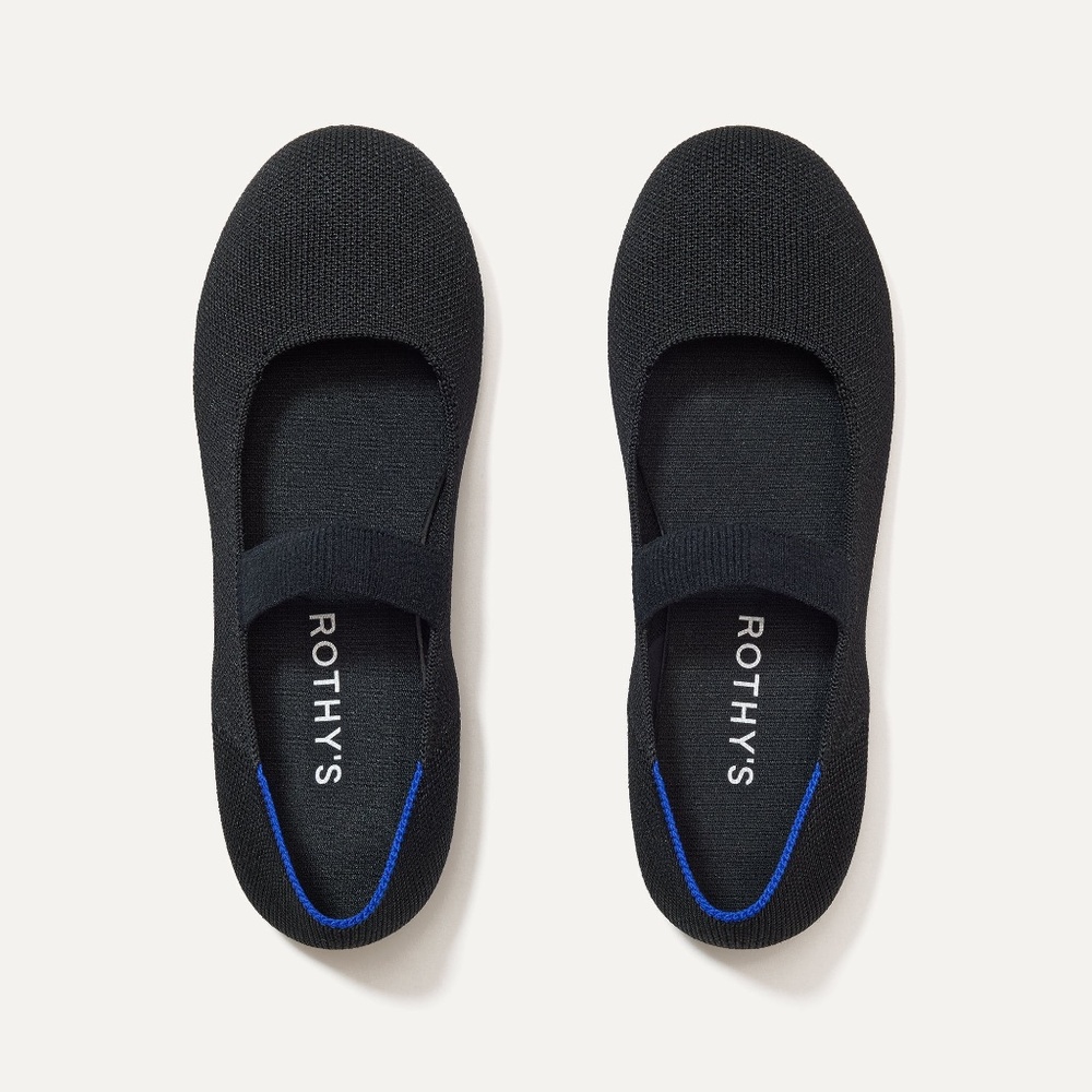 Rothy's The Kids Mary Jane - Black Size 22
